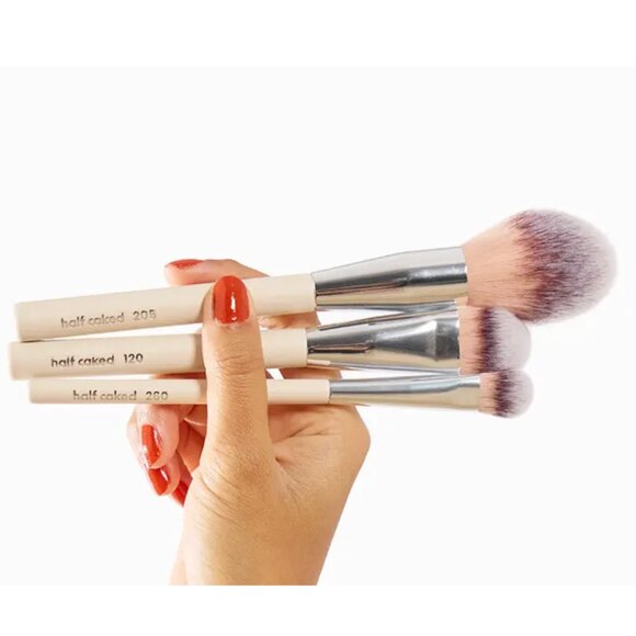 HALF CAKED The Essentials: Face Collection – 3 Piece Brush Set (Unopened) - Picture 2 of 7